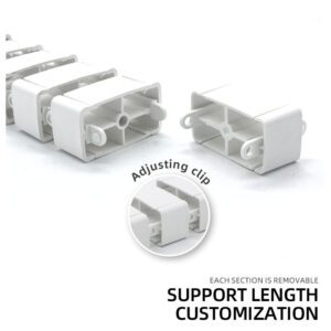 Snake cable vertical manager for sit stand desk