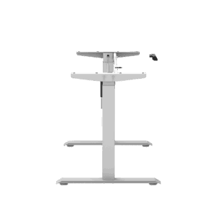EL009-SWR-P Ergologic Single Motor Electric Height Standing Adjustable Desk Frame Two Stage Motorised Table