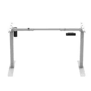 EL009-SWR-P Ergologic Single Motor Electric Height Standing Adjustable Desk Frame Two Stage Motorised Table