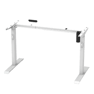 EL009-SWR-P Ergologic Single Motor Electric Height Standing Adjustable Desk Frame Two Stage Motorised Table