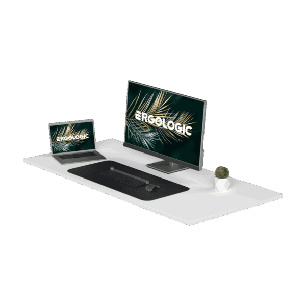 Table Top for Height Adjustable Table | Premium Engineered Wood | 1200 mm x 600 mm | Frosty White(3)