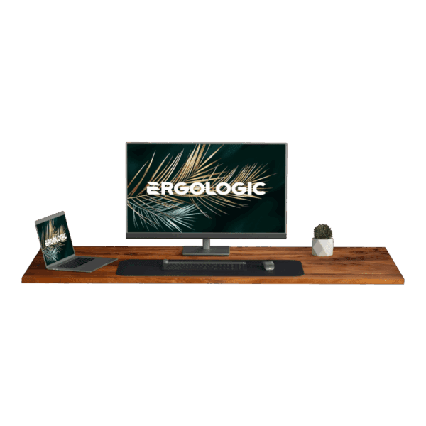 Table Top for Height Adjustment Standing Desk | 25mm Thickness | Acacia Solid Wood with Lacquered Surface 2