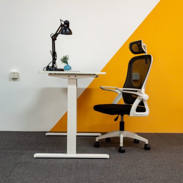 manual handle crank standing desk