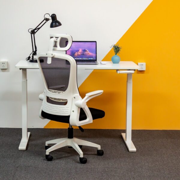Manual Height Adjustable Table Frame - Without Table Top (Sit Stand Desk) - Image 9