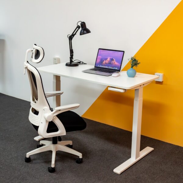 Non Electric Sit to Stand Desk Height Adjustment Table