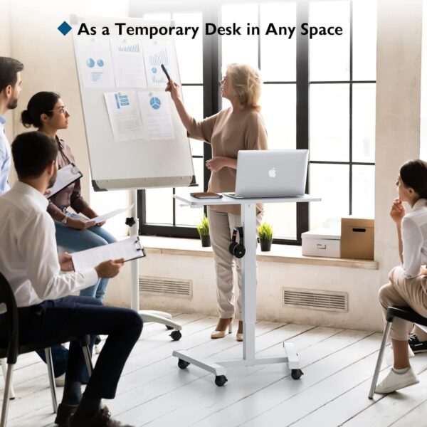 Sit stand desk Pneumatic Gas Spring Mobile & Portable Laptop Desk