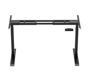 EL001-SBR-P Ergologic Dual Motor 2 Stage Black Color Desk Electric Height Standing Adjustable Table Frame Two Stage office motorized Sit Stand Desk Premium Quality Standing desk mumbai india