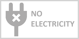 no electricity