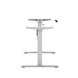 EL009-SWR-P-FW-1200x600 Ergologic Height Adjustable desk India single motor Electric hydraulic sit stand desk two Stage office motorized automatic standing desk Table
