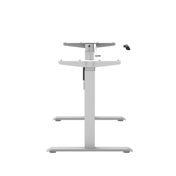 EL009-SWR-P-FW-1200x600 Ergologic Height Adjustable desk India single motor Electric hydraulic sit stand desk two Stage office motorized automatic standing desk Table